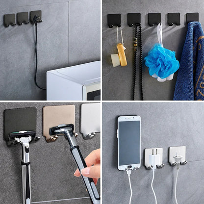 Punch-Free Shaving Razor Holder Wall Hook