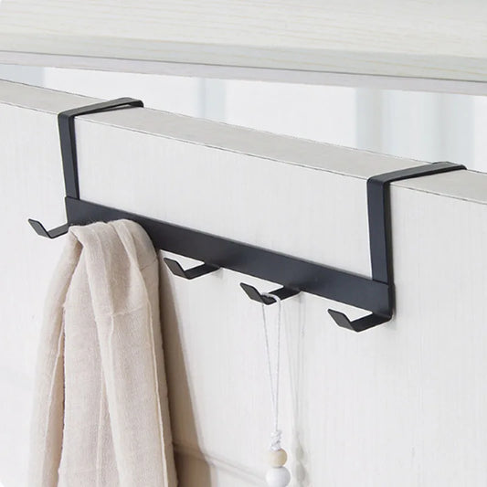 Over-The-Door 5-Hook Organizer Rack