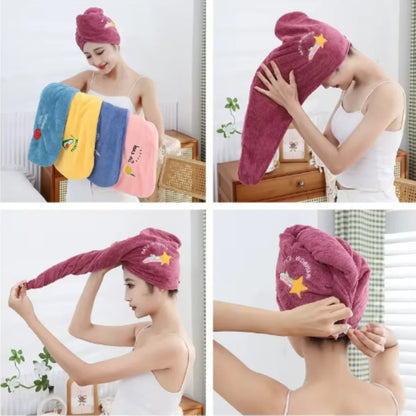 Hair Towel Wrap Fast Dry