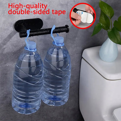 Self-Adhesive Stainless Steel Toilet Paper Stand